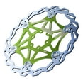 thumbnail image 2 of Disque de Frein Flottant 160mm Dissipation - Vert, 160mm, 2 of 8
