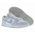 thumbnail image 4 of Women's Nike Dunk Low White/Lt Armory Blue (HF0023 100) - 6, 4 of 4
