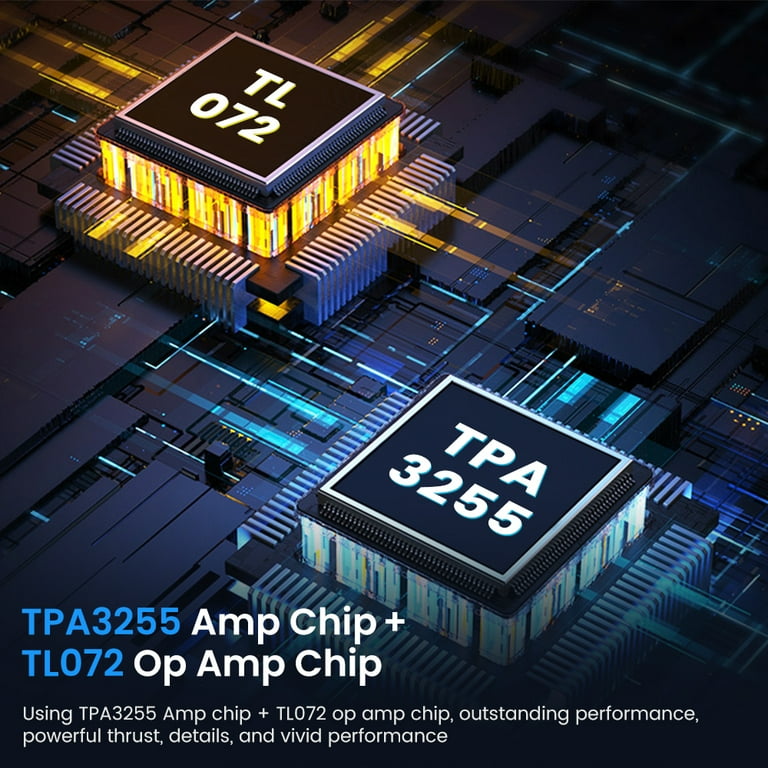 AIYIMA A200 TPA3255 400W Bluetooth 5.0 Power Amplifier, HiFi Class