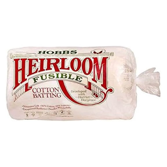 Heirloom Cotton Fusible Queen Size hf90