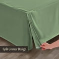 thumbnail image 5 of SGI Bedding 18 Inch Pleated Bed Skirt | Microfiber Bed Skirt | Fade Resistant, Wrinkle Free, Anti-static, Decorative, Extra Storage Space, Clutter-Free | King, Moss, 5 of 8