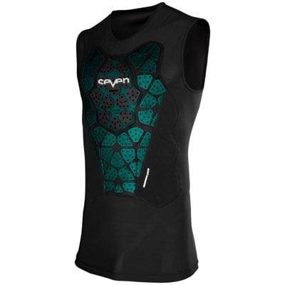 Seven Fusion Vest Body Protector Small/Medium Black