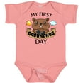 thumbnail image 3 of Inktastic My First Groundhog Day Cute Boys or Girls Baby Bodysuit, 3 of 5