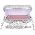 thumbnail image 4 of Crystal Evening Bag Rhinestone Bride and Bridesmaid Wedding Prom Party Formal Clutch Purses for Women Evening, 4 of 6