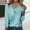 Light Blue, variant on Black and Friday Clothing Sales Idoravan Long Sleeve Shirts for Women Winter Women's Long Sleeve Summer V Neck Sexy Casual Tops Regular Blouse Tops Green S