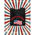 thumbnail image 3 of Independence Day Waving Flag Sweatshirt Women -Image by Shutterstock, Female 3X-Large, 3 of 7