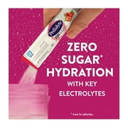 Pedialyte Electrolyte Drink Mix With Zero Sugar, Strawberry, 8 Powder Packets