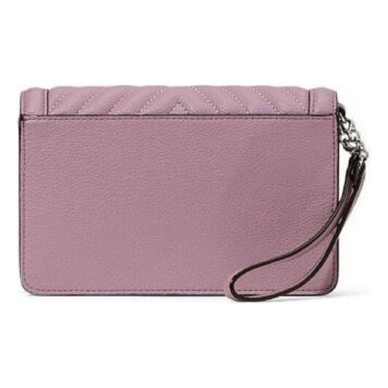 Victoria's Secret The Tech Wristlet Wallet In Mauve Stud Purple