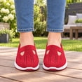 thumbnail image 6 of BERANMEY Lightweight Breathable Mesh Running Shoes Knit Comfortable Flexible Slip-On Sneakers for Women Stylish Casual Footwear for Tennis Walking & Running, 6 of 9