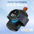 thumbnail image 5 of The new X27 fast-charging power bank features a large 1800mAh capacity and is compatible with Samsung smartwatches. Slim and portable, it can be used as a smartwatch charger or a portable watch charg, 5 of 11