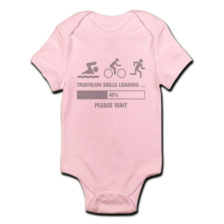 

CafePress - Triathlon Skills Loading Infant Bodysuit - Baby Light Bodysuit