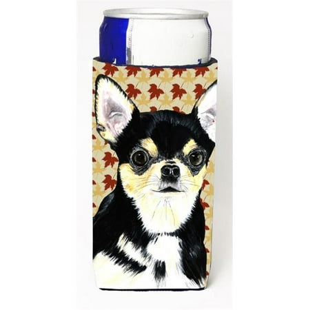 

Chihuahua Fall Leaves Portrait Michelob Ultra s For Slim Cans - 12 oz.