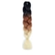 thumbnail image 1 of XmhyTop-A Extensiones de cabello sintético trenzado multicolor jumbo ombré de 60 cm, 3 piezas, perfectas para trenzas regulares y con giros DIY, C15, 1 of 5