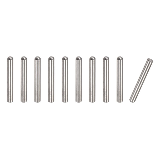Espiga Pasadores 4x18mm Unique Bargains 10uds Acero inoxidable 304 Cabeza Plana Chaflanado