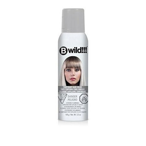 Jerome Russell B Wild Temp'Ry Color Spray, Siberian White, 3.5 Oz