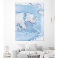 thumbnail image 4 of "Purple Wave" Fine Art Giant Canvas print 72"x54", 4 of 6