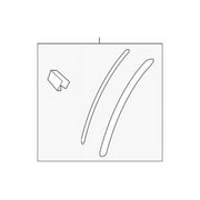 Genuine OE Mitsubishi Wheel Opening Molding - 7407A315 Fits select: 2015-2019 MITSUBISHI OUTLANDER