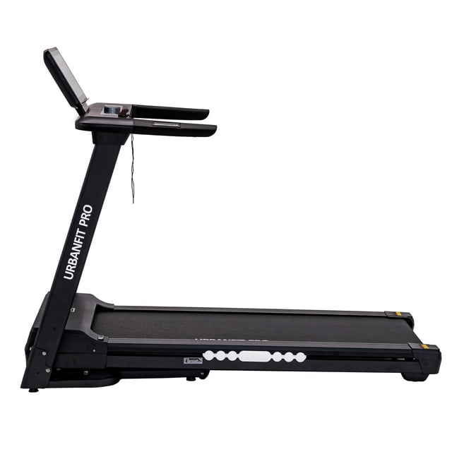 UrbanFit Pro Caminadora Eléctrica 4 HP Monitor, Bocina y Bluetooth Programas de Entrenamiento negro Unitalla