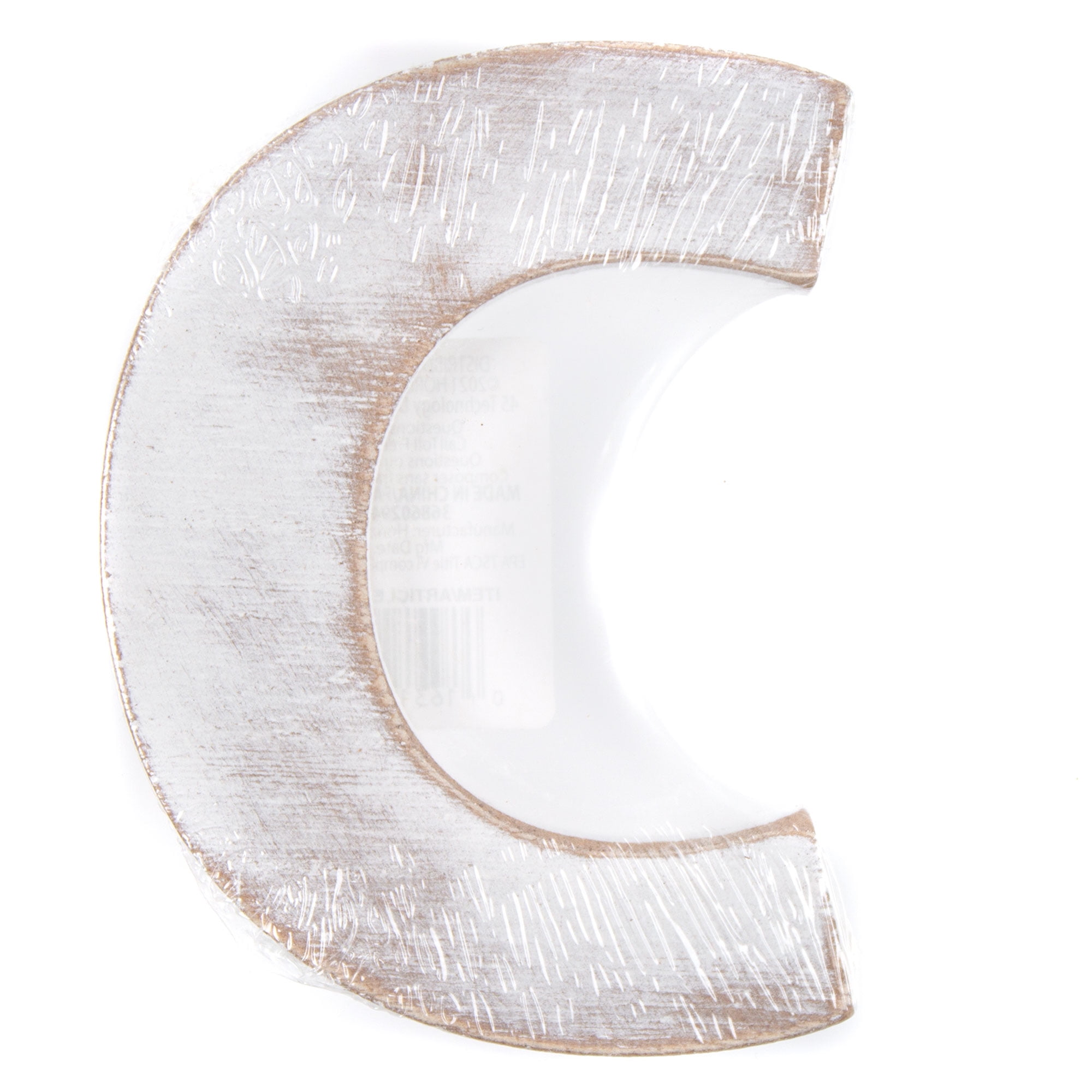 On the Surface Rustic Letter C, 1 Each