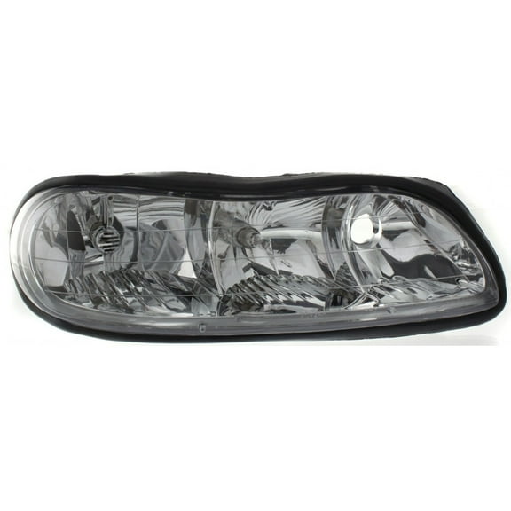 CarLights360: For Chevy Malibu Headlight Assembly 1997-2003 Passenger Side w/ Bulbs DOT Certified GM2503154
