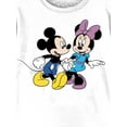 thumbnail image 2 of Disney Mickey and Minnie Girls Short Sleeve Graphic T-Shirt, Sizes 4-16, 2 of 4