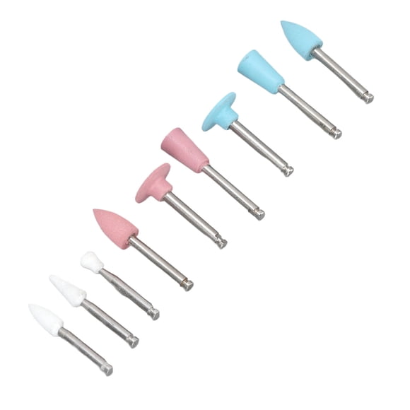Teeth Polishing Bur, Tungsten Steel Replacement Accessory Polishing Bur Portable For Dentist For Hospital