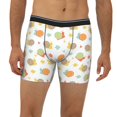 thumbnail image 2 of Men'S Boxer Briefs, Cute Cartoon Snail Flower Soft And Breathable Mens Underwear Boxer Briefs With Widen Waist, 2 of 2
