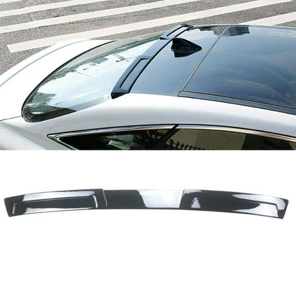 NINTE Rear Window Roof for 2019-2022 Toyota Avalon Vent Visor Spoiler Gloss Black