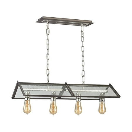 

Elk Home Ridgeview 13 Wide 4-Light Chandelier - Polished Nickel