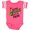 Football Pink and White, variant on Inktastic Going Golfing with My Papa- Kids Golf Boys or Girls Baby Bodysuit