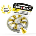 thumbnail image 3 of Rayovac Size 10 Hearing Aid Batteries (16 Pack), Size 10 Batteries, 3 of 8