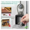 thumbnail image 3 of 4 Digit Combination Key Safe Box Waterproof Key Storage Lock Box with Removable Chain ,Easy to Use, 3 of 6