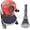 Red, variant on 2PCS Car Detailing Brushes, Ultra Soft Bristles Dusting Brushes with Storage Rack, Curveball XL Synthetic Brushes, Covers Large Area Cleaning Tool for Inside or Outside Vehicles (Grey)