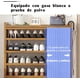 thumbnail image 2 of Zapateros Independiente De 6 Niveles, Organizador De Zapatos De Bambú, Estante para zapatos con cortina, para Sala de Estar, Dormitorio, Recibidor, Vestíbulo y Pasillo, 2 of 4