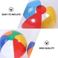 thumbnail image 2 of 3Pcs Inflatable Beach Ball Pool Summer Water Toy Interactive Toys (Random Color), 2 of 8