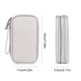 thumbnail image 2 of Electronic Organizer Travel Cable Organizer Bag Portable Travel Cable Organizer Bag Waterproof Electronic Organizer Large Capacity Electronic Accessories Storage Bag For Storing ANGGREK Otros, 2 of 8