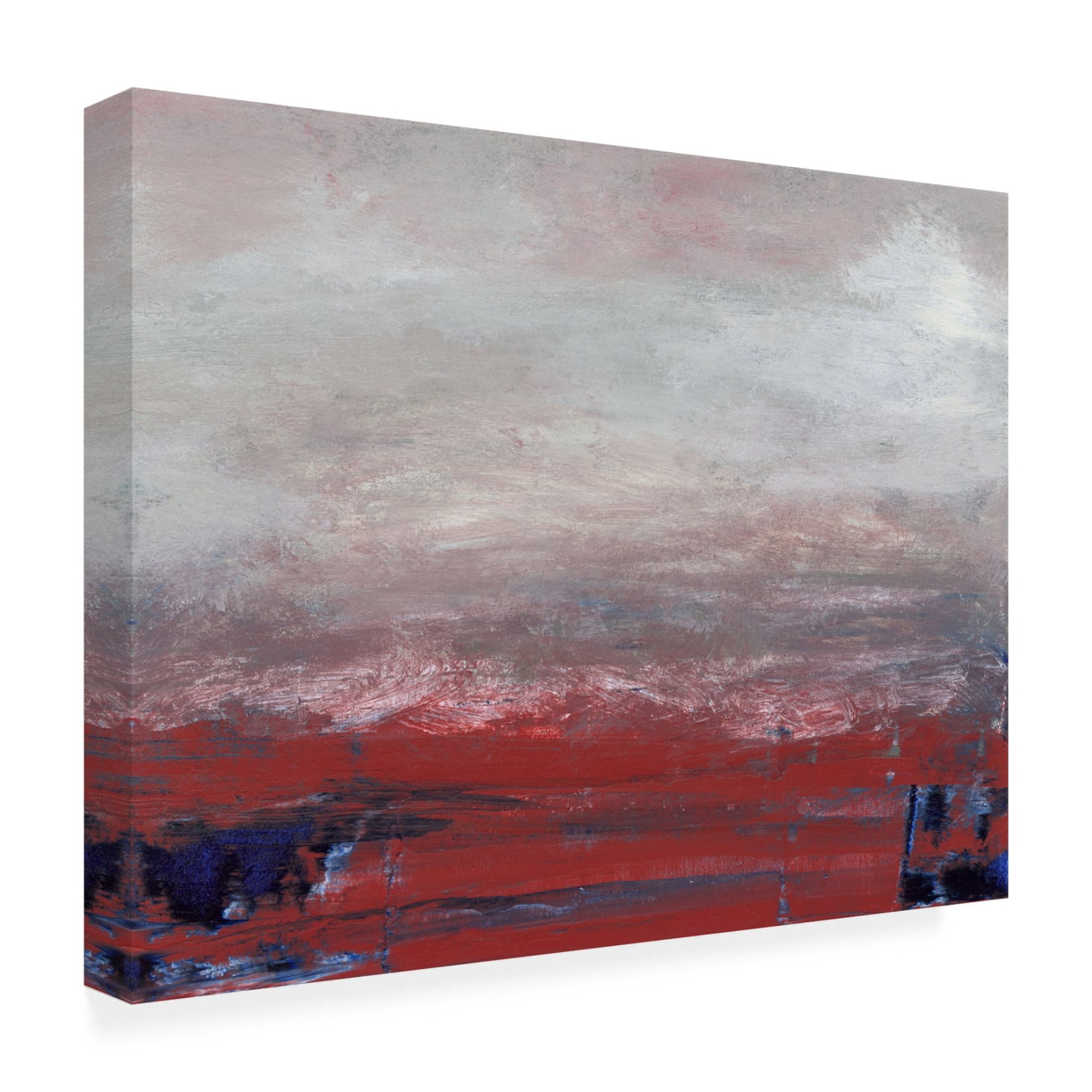 Trademark Fine Art Sharon Gordon Red Glimpse Canvas Wall Art