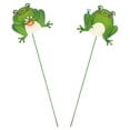 thumbnail image 4 of 2 piezas de ranas de jardín decoraciones de estaca de estaca de ranas jardín de jardín estacas de jardín adornos, 4 of 7