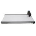 thumbnail image 3 of 1.2M Conveyor Table Top White PVC Belt with Baffle Canvas Aluminum Alloy Body 110V 120W, 3 of 13