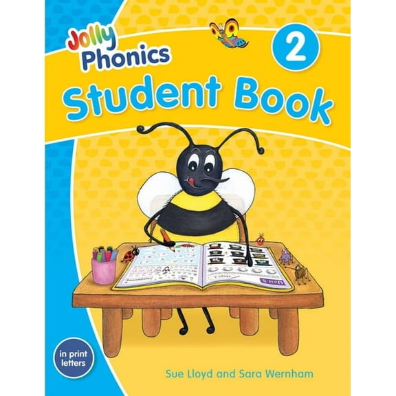 Jolly Phonics Student Book 2: In Print Letters (American English Edition), (Paperback)