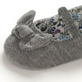 thumbnail image 6 of Yoyauz Baby Girl Mary Jane Shoes Anti Slip Rubber Sole Ballet Slippers Princess Dress Wedding Shoes Newborn Kids Shoes Toddler Shoes（0-12 Month）, 6 of 9