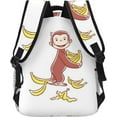thumbnail image 4 of Curious George Backpack School PackS Student PC Bags Large Capacity Multifunctional Travel Unisex, 4 of 6