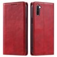 thumbnail image 2 of Nalacover for Samsung Galaxy Note10 Wallet Case, Vintage PU Leather Book Folding Folio Case with Credit Card Slots Hidden Magnetic Closure Flip Kickstand Shockproof Slim Phone Case,Red, 2 of 8