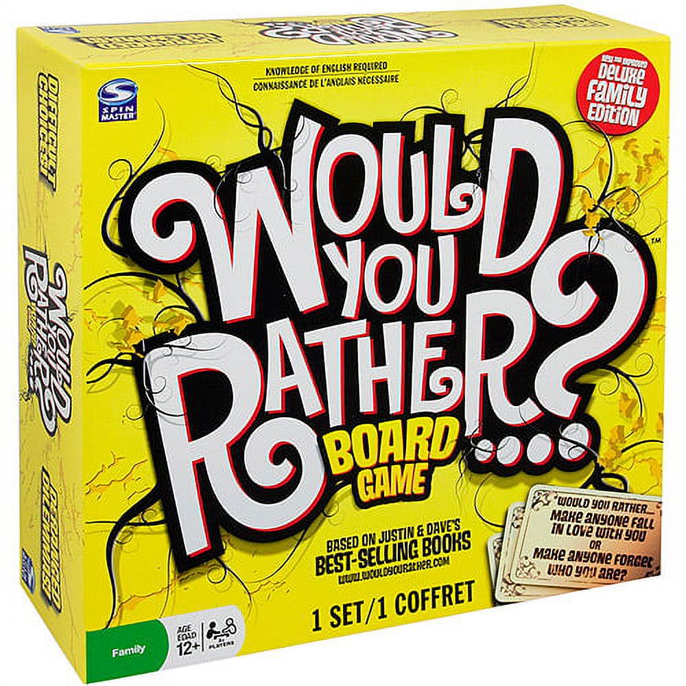 Spin Master Games Would You Rather Card Game - image 2 of 2