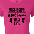 thumbnail image 4 of Inktastic Mississippi Awesome Since 1836 Women's T-Shirt, 4 of 5