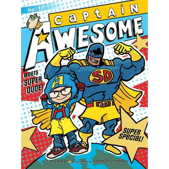 Captain Awesome Captain Awesome Meets Super Dude!: Super Special, Book 17, (Paperback)