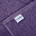 thumbnail image 6 of Beauty Threadz - 2 Bath Towels, 2 Hand Towels, & 4 Washcloths 100% Ringspun Cotton Hotel & Spa Quality 8 Piece Towel Set Ultra Soft & Fade Resistant Pack of 8 Cotton Towel Set 400 GSM (PLUM), 6 of 8