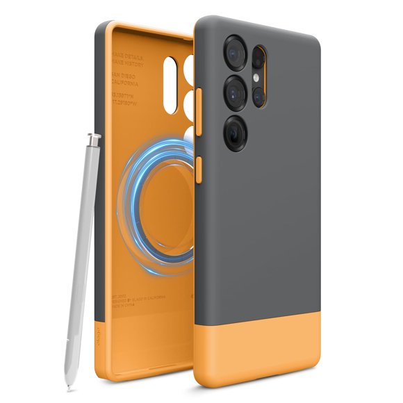 elago Compatible con la Funda Samsung Galaxy S25 Ultra - Funda Deslizante magnética, Recortes Precisos para la Cámara, Magnetismo Fuerte, Protectora, Tecnología PC/TPU