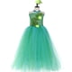 thumbnail image 2 of Vestido de tutú de Hada de jardín verde, flores, hojas, hadas, tema de jungla, vestido de desfile, vestido de fiesta de cumpleaños para niñas, disfraz de Halloween, 2 of 5