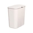 thumbnail image 4 of Cubo de basura colgante para cocina, cubo de basura con tapa Blanco, 4 of 9